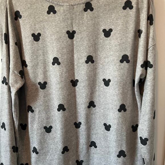 Disney Women's Gray Sweatshirt Super Comfy - Picture 4 of 11